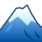 Snow-Capped Mountain emoji on Emojidex